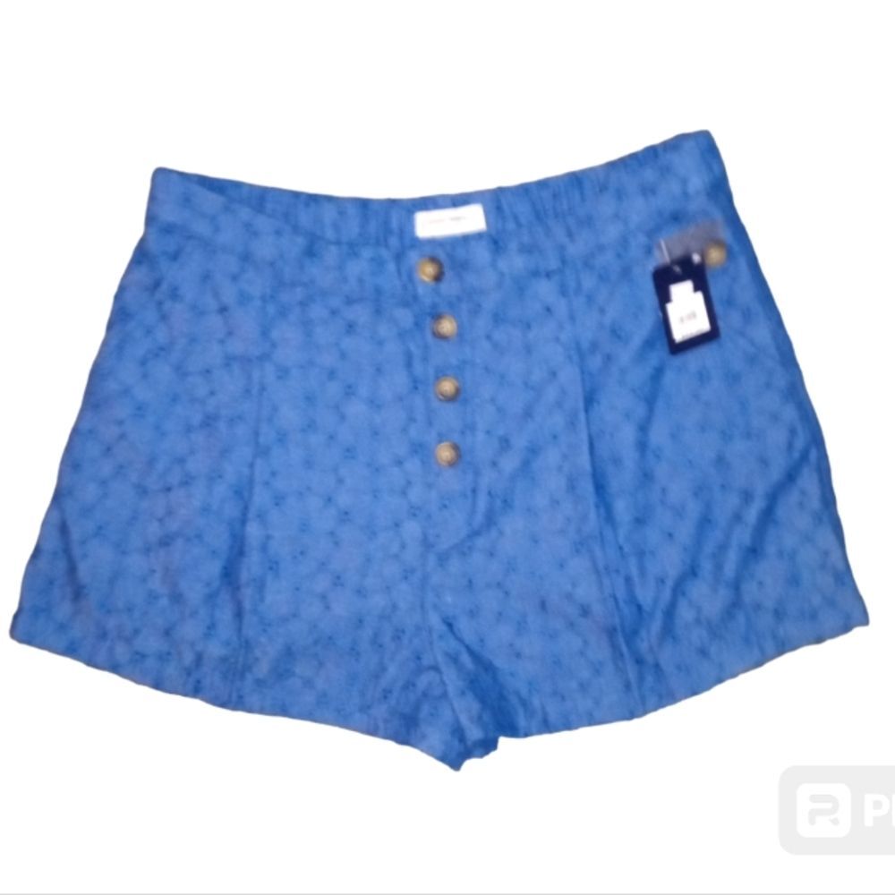 NWT Lucky Brand Lined Floral Lace Shorts Medium